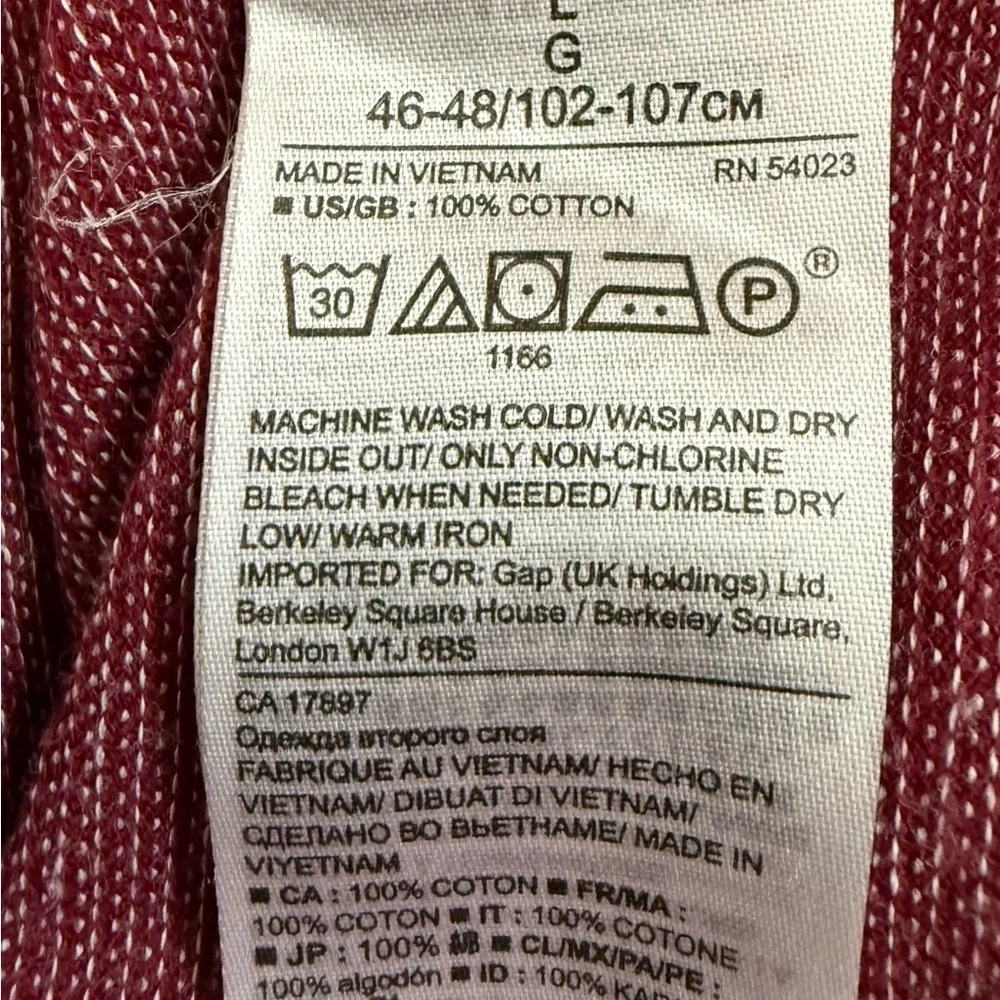 Banana Republic Luxury Touch Polo Shirt L Burgundy Maroon Soft Pima Cotton
